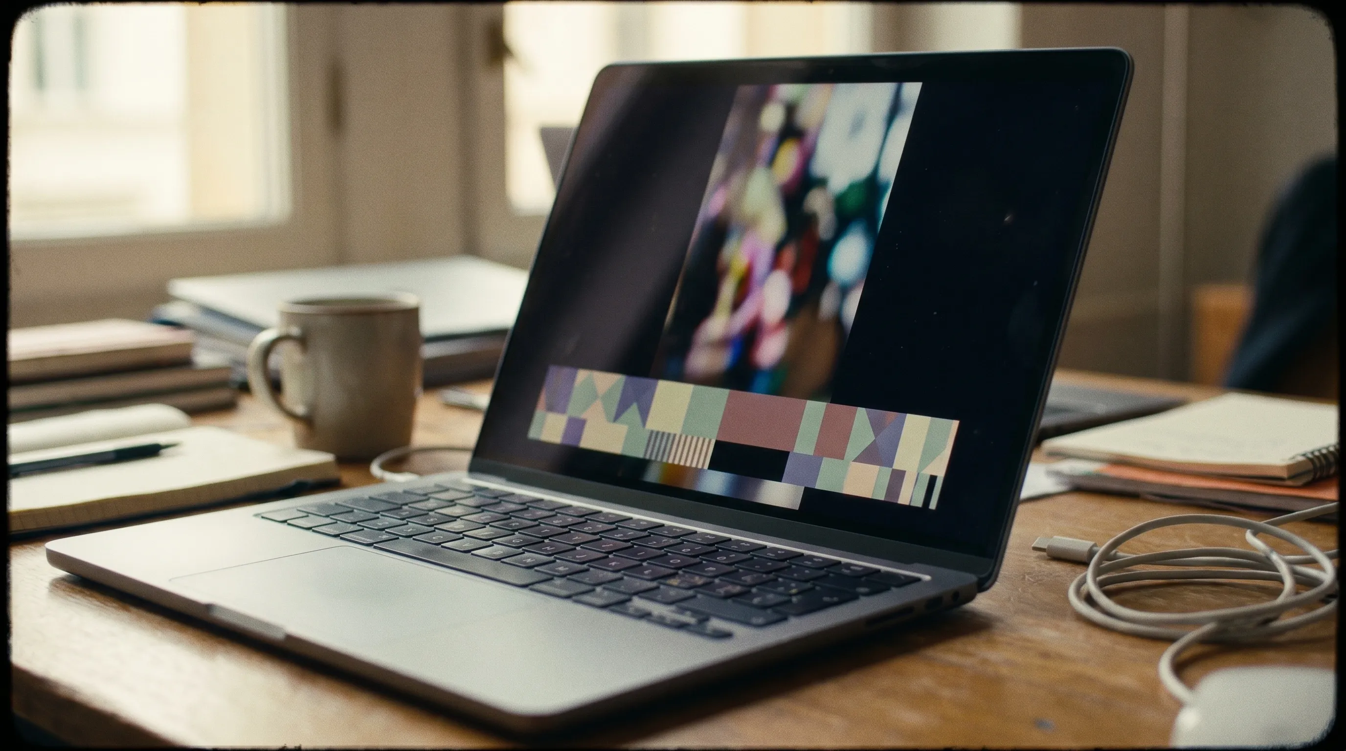 Écran montrant une vidéo avec des sous-titres animés en bas, interface de sous-titrage moderne